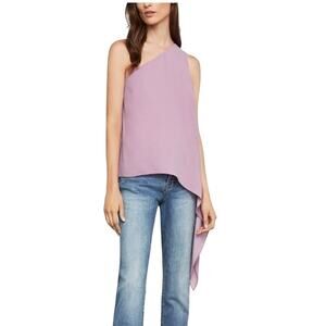 BCBG Maxazria Cerise One Shoulder Asymmetrical Top NWT